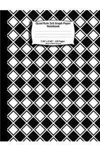 Quad Rule 5x5 Graph Paper Notebook. 7.44