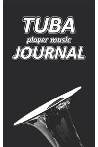 Tuba Player Music Journal
