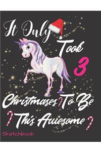 It Only Took 3 Christmases to Be This Awesome Sketchbook