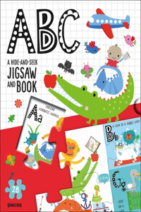 Jigsaw Puzzle Slipcase: ABC: A Hide-And-Seek Jigsaw and Book