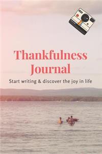 Thankfulness Journal