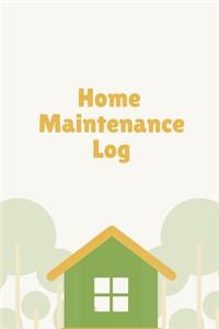 Home Maintenance Log
