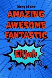Diary of the Amazing Awesome Fantastic Elijah