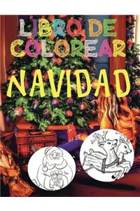 ❄ Libro de Colorear Navidad ❄ Colorear ¡Es Fácil ❄ Colorear Niños 4 Años