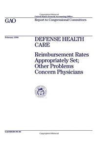 Hehs9880 Defense Health Care: Reimbursement Rates Appropriately Set; Other Problems Concern Physicians