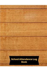 School Attendance Log Book