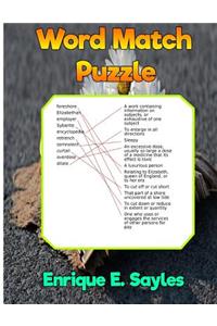 Word Match Puzzle