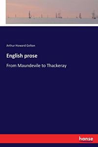 English prose