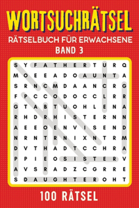 Wortsuchrätsel Rätselbuch für erwachsene - Band 3