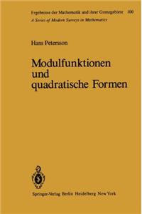 Modulfunktionen Und Quadratische Formen