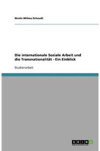 Die internationale Soziale Arbeit und die Transnationalität - Ein Einblick