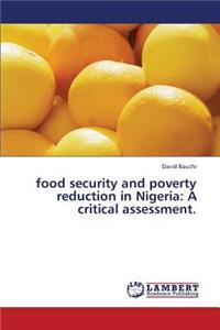 Food Security and Poverty Reduction in Nigeria