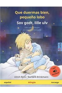 Que duermas bien, pequeño lobo - Sov godt, lille ulv (español - noruego)