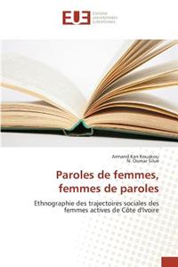 Paroles de femmes, femmes de paroles