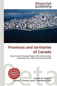 Provinces and Territories of Canada