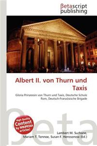 Albert II. Von Thurn Und Taxis