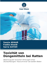 Toxizität von Düngemitteln bei Ratten