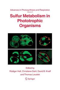 Sulfur Metabolism in Phototrophic Organisms