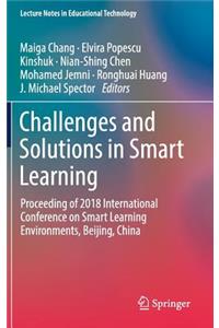 Challenges and Solutions in Smart Learning