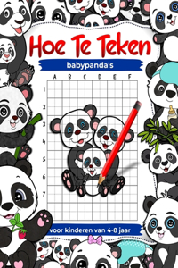 Hoe je babypanda's tekent