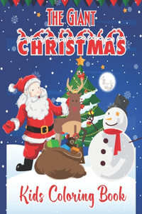 The Giant Christmas Kids Coloring Book