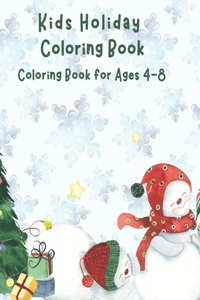 Kids Holiday Coloring Book