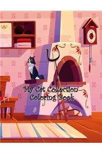 My Cat Collection Coloring Book
