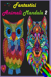 Fantastici Animali Mandala 2
