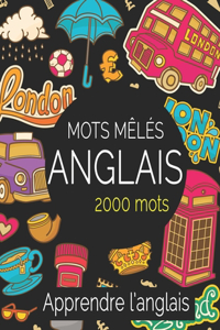 Mots Mêlés Anglais 2000 mots