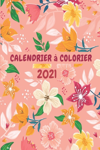 Calendrier à Colorier 2021