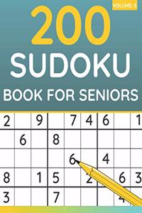 200 Sudoku Book For Seniors