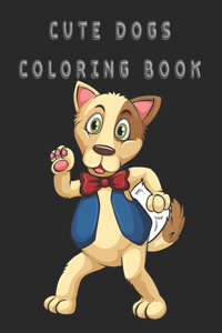 Cute Dogs Coloring Book