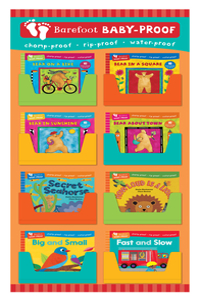 Barefoot Baby-Proof 32-copy Hanging Display Set