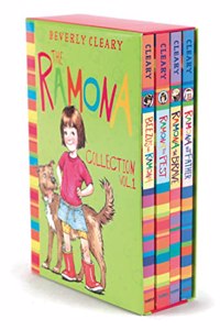 The Ramona 4-Book Collection, Volume 1 : Beezus and Ramona, Ramona and Her Father, Ramona the Brave, Ramona the Pest