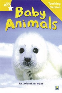 Rigby Star Non-fiction Guided Reading Yellow Level: Baby Animals Teaching Version