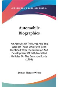 Automobile Biographies