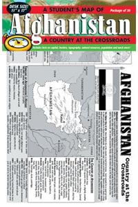 Student's Map of Afghanistan and the Middle East