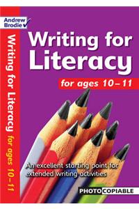 Writing for Literacy for Ages 10-11