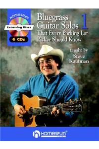 Bluegrass Guitar Solos That Every Parking Lot Picker Should Know (Series 1) 6 CD