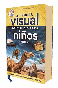 Nbla, Biblia Visual de Estudio Para Niños, Tapa Dura