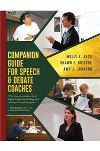 Companion Guide for Speech & Debate Coaches
