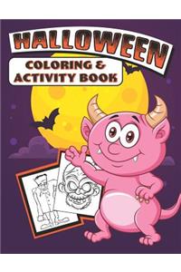 Halloween Coloring & Activity Book