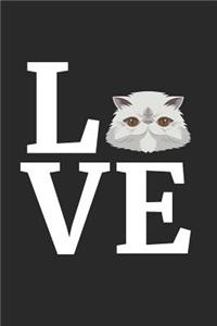 Exotic Shorthair Notebook - I Love My Exotic Shorthair Cat Cat Lover Gift - Exotic Shorthair Journal