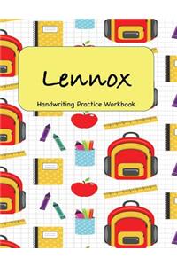 Lennox - Handwriting Practice Workbook