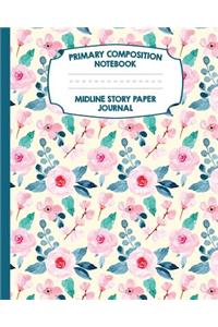 Primary Composition Notebook Midline Story Paper Journal