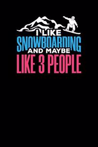 I Like Snowboarding And Maybe Like Three People