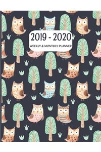 2019-2020 Weekly and Monthly Planner