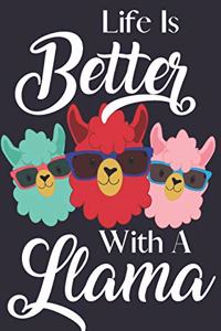 Life Is Better With A Llama