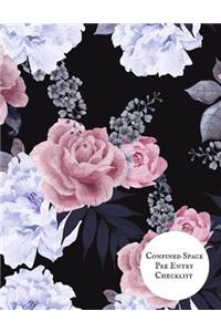 Confined Space Pre Entry Checklist