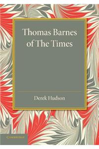 Thomas Barnes of The Times